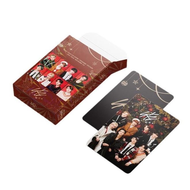 [PRE-ORDER] Stray Kids Christmas lomocards (92pcs)