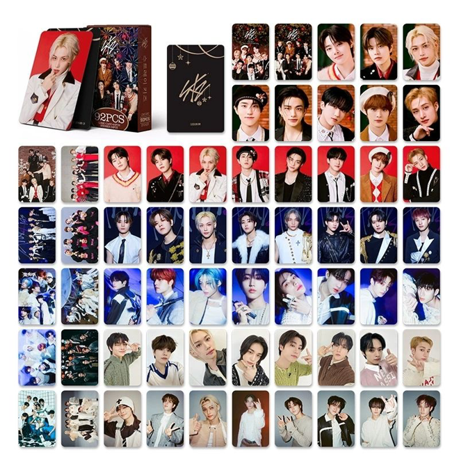 [PRE-ORDER] Stray Kids Christmas lomocards (92pcs)