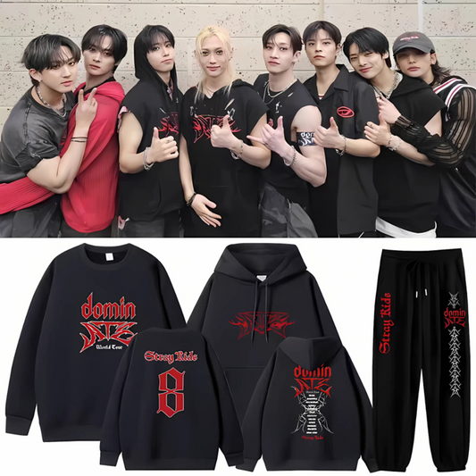 [PRE-ORDER] STRAY KIDS New DominATE 2024 Sweatshirt, Hoodie & Pants
