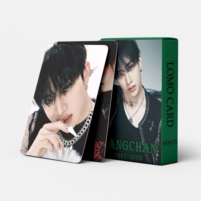[PRE-ORDER] STRAY KIDS Bangchan lomocards (55pcs)