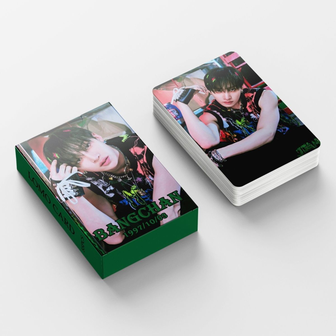 [PRE-ORDER] STRAY KIDS Bangchan lomocards (55pcs)
