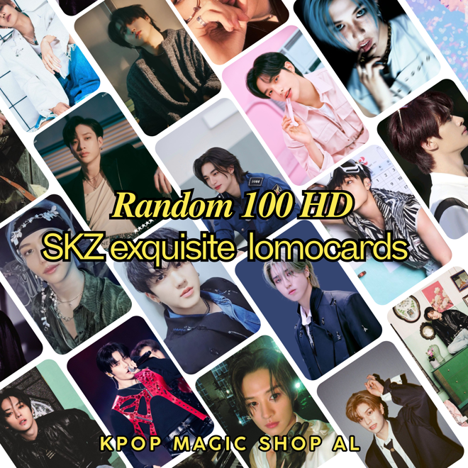[PRE-ORDER] Stray Kids Special Lomocard Set (100 pcs lomocards + binder)