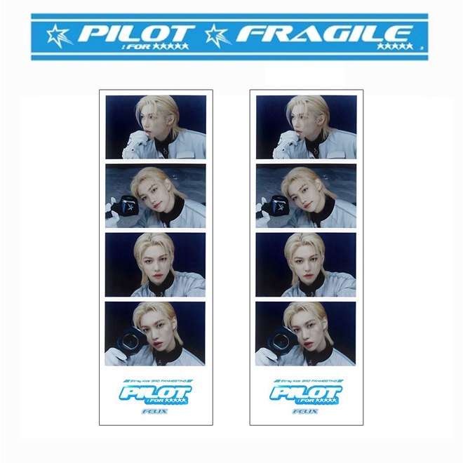 [PRE-ORDER] STRAY KIDS Pilot Fragile Photo Booths (8pcs)