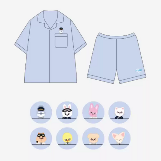 [Në Gjendje] STRAY KIDS 3rd Fanmeeting 'Pilot' WOLF CHAN Cotton Pajama Set