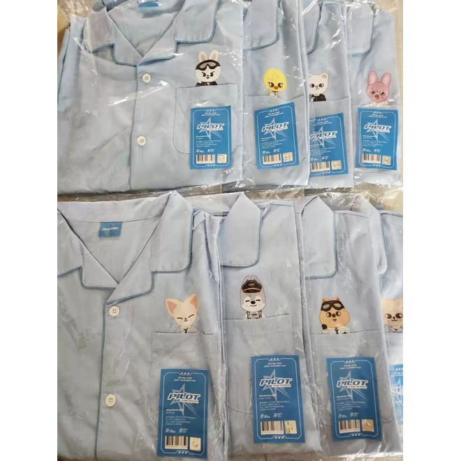 [Në Gjendje] STRAY KIDS 3rd Fanmeeting 'Pilot' WOLF CHAN Cotton Pajama Set