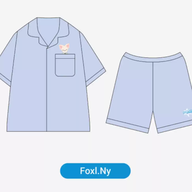 [PRE-ORDER] STRAY KIDS 3rd Fanmeeting 'Pilot' SKZOO Cotton Pajama Set