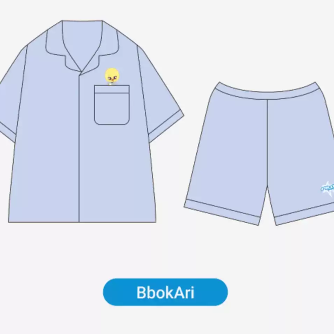 [PRE-ORDER] STRAY KIDS 3rd Fanmeeting 'Pilot' SKZOO Cotton Pajama Set