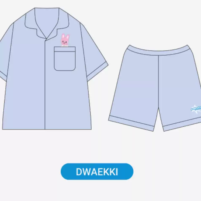 [PRE-ORDER] STRAY KIDS 3rd Fanmeeting 'Pilot' SKZOO Cotton Pajama Set