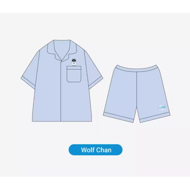 [Në Gjendje] STRAY KIDS 3rd Fanmeeting 'Pilot' WOLF CHAN Cotton Pajama Set