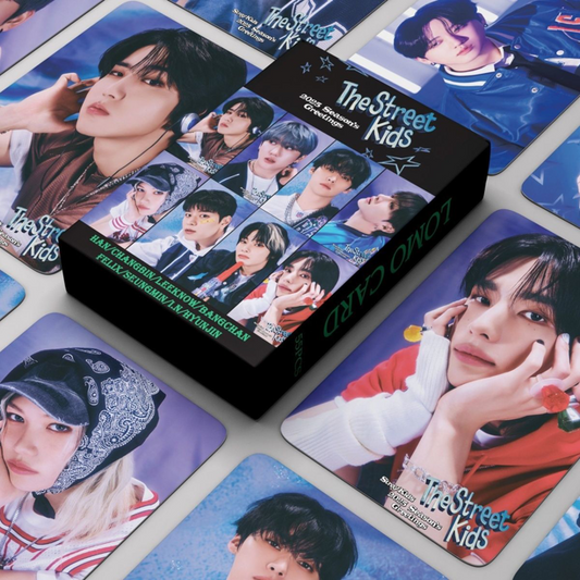 [PRE-ORDER] Stray Kids 'The Street Kids' 2025 season's greetings lomocards (55pcs)