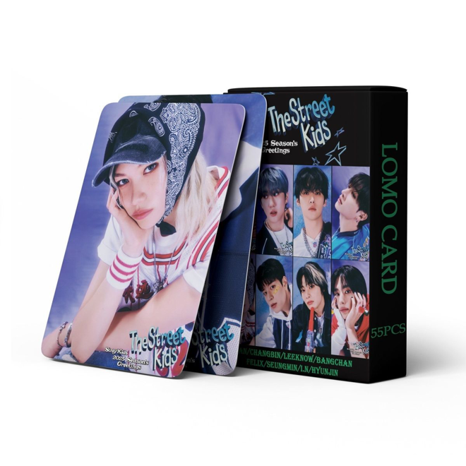 [PRE-ORDER] Stray Kids 'The Street Kids' 2025 season's greetings lomocards (55pcs)
