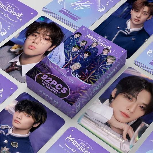 [PRE-ORDER] Stray Kids Magic School lomocards (92pcs)