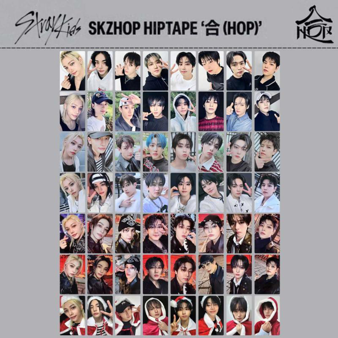 [PRE-ORDER] STRAY KIDS SKZHop HipTape Unofficial Photocards