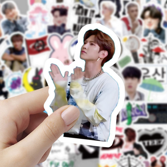 [PRE-ORDER] ATEEZ illustrated stickers (60pcs)