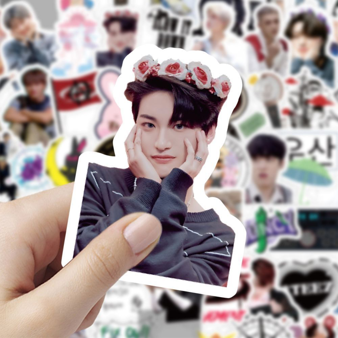 [PRE-ORDER] ATEEZ illustrated stickers (60pcs)