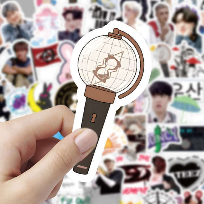 [PRE-ORDER] ATEEZ illustrated stickers (60pcs)