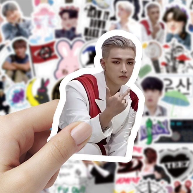 [PRE-ORDER] ATEEZ illustrated stickers (60pcs)