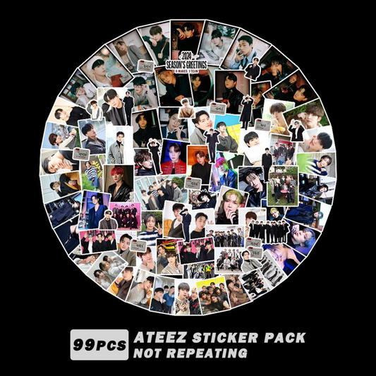 [PRE-ORDER] ATEEZ 2024 sticker pack (99pcs)