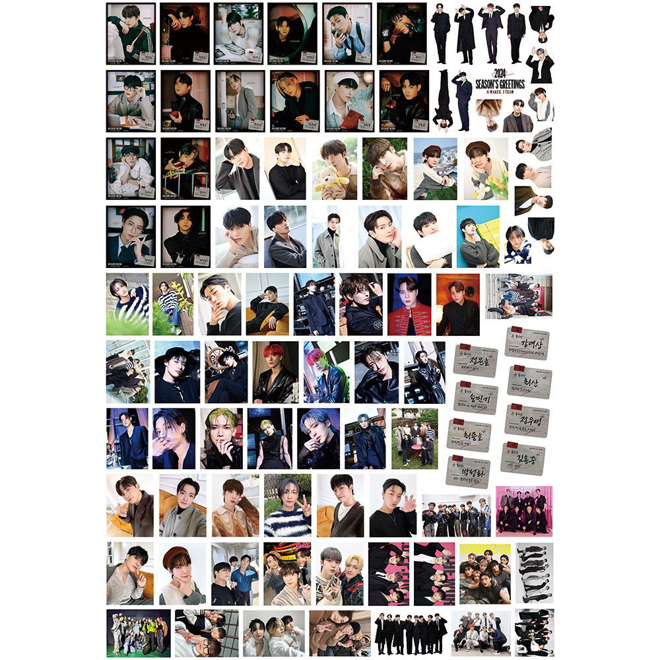 [PRE-ORDER] ATEEZ 2024 sticker pack (99pcs)