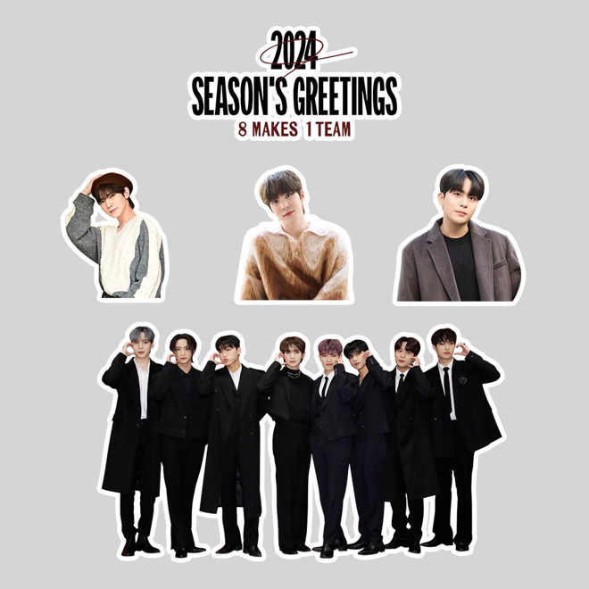 [PRE-ORDER] ATEEZ 2024 sticker pack (99pcs)