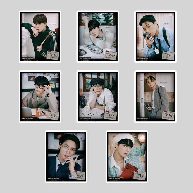 [PRE-ORDER] ATEEZ 2024 sticker pack (99pcs)