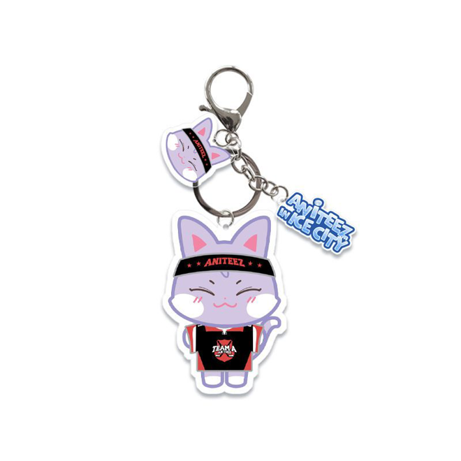 [PRE-ORDER] ATEEZ 'Aniteez In ICE City' Acrylic Keyring
