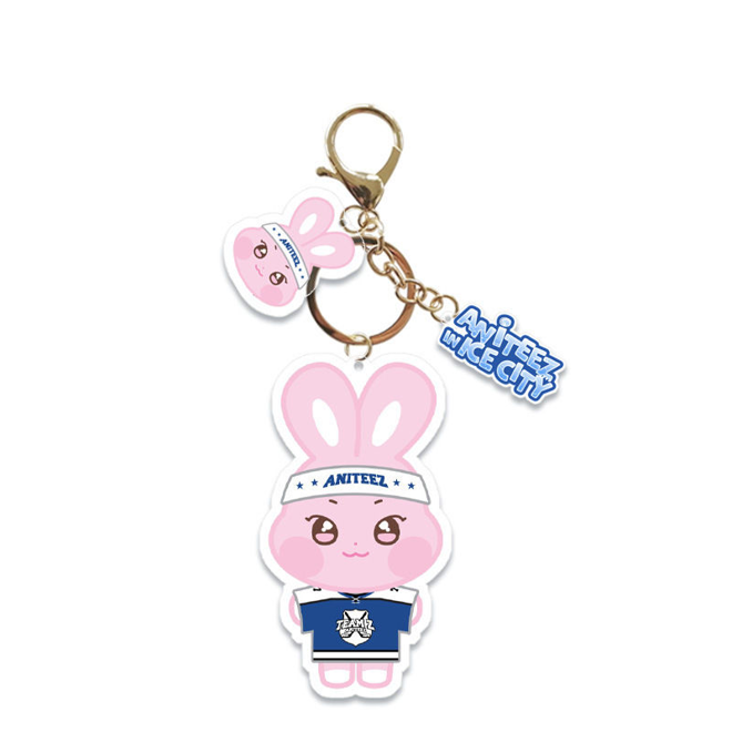 [PRE-ORDER] ATEEZ 'Aniteez In ICE City' Acrylic Keyring