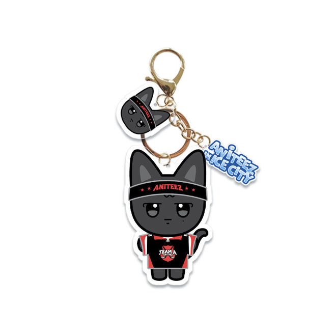 [PRE-ORDER] ATEEZ 'Aniteez In ICE City' Acrylic Keyring