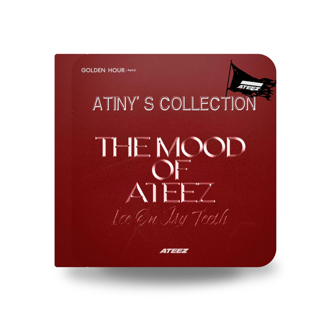 [PRE-ORDER] ATEEZ Atiny's collection red Mini Photocard Binder Series (One-Page-Binder)