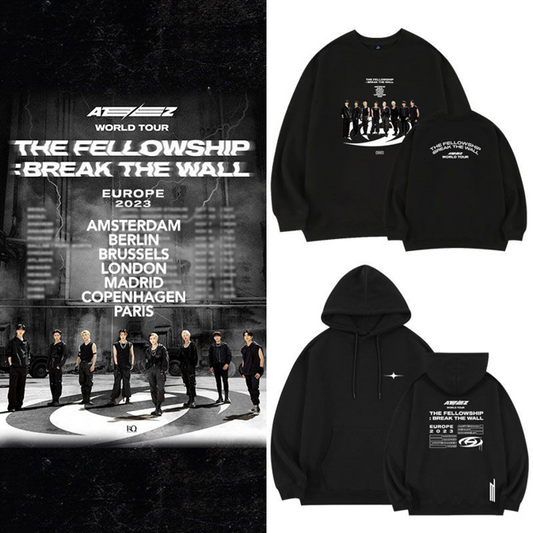 [PRE-ORDER] ATEEZ Break The Wall Hoodies & Sweaters