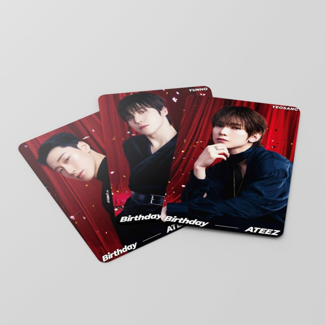 [PRE-ORDER] Ateez Birthday lomocards (55pcs)