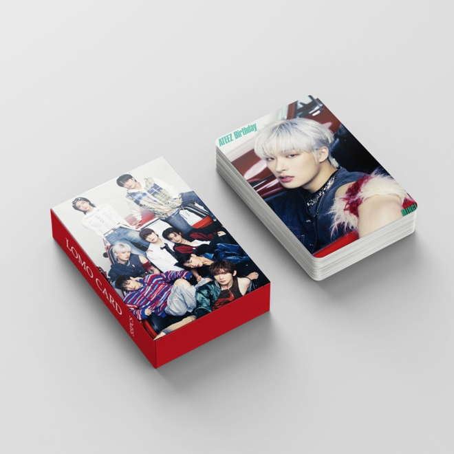 [PRE-ORDER] Ateez Birthday lomocards (55pcs)