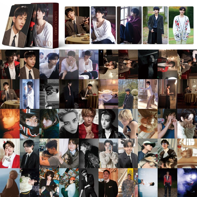 [PRE-ORDER] BTS TAEHYUNG Winter Ahead lomocards (55pcs)