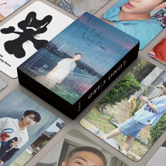 [Në Gjendje] BTS RM - Right Place Wrong Person lomocards (55pcs)