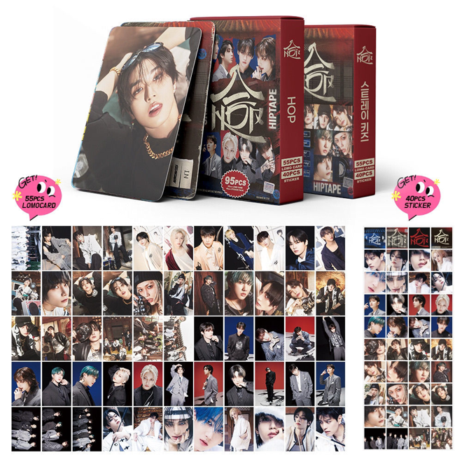 [PRE-ORDER] STRAY KIDS SKZHop HipTape lomocards (95pcs)