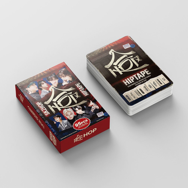 [PRE-ORDER] STRAY KIDS SKZHop HipTape lomocards (95pcs)