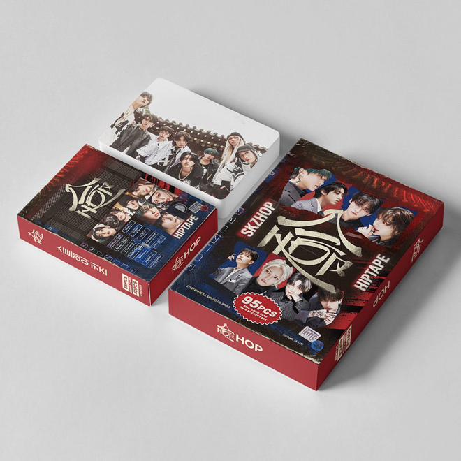 [PRE-ORDER] STRAY KIDS SKZHop HipTape lomocards (95pcs)