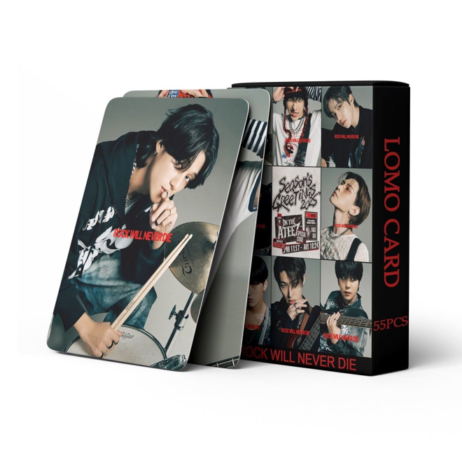 [PRE-ORDER] ATEEZ 2025 Season's Greetings lomocards (55pcs)