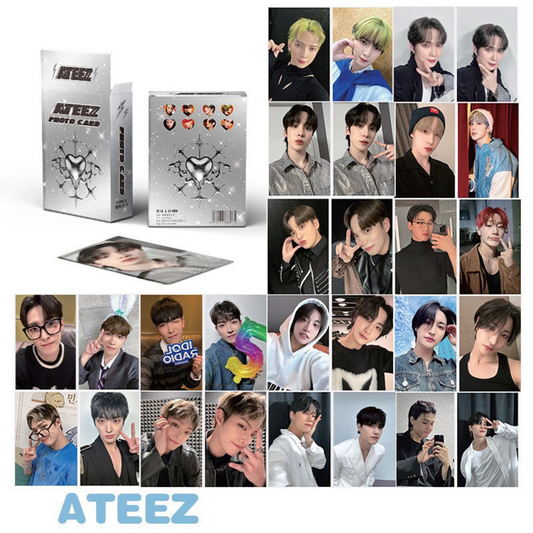 [PRE-ORDER] ATEEZ lomocards (50pcs)