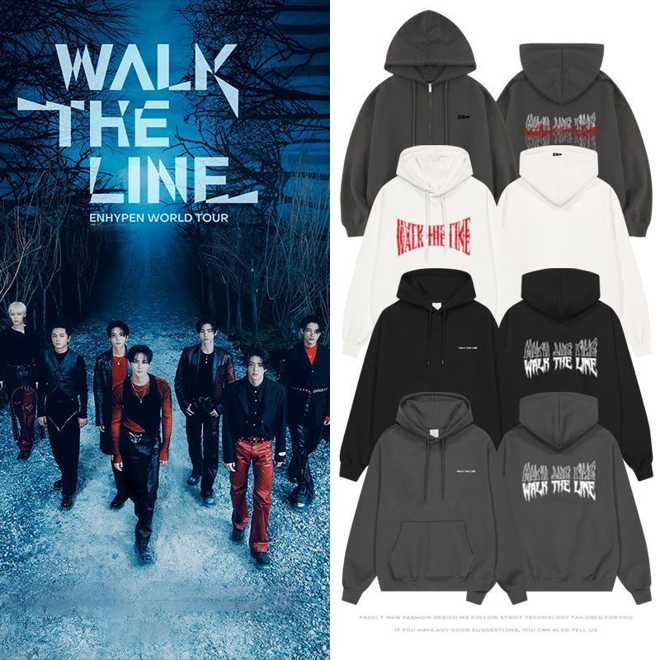 [PRE-ORDER] Enhypen WALK THE LINE Hoodies