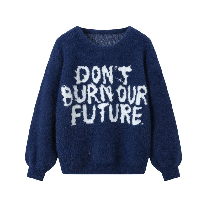 [PRE-ORDER] ENHYPEN Jungwon “Don’t Burn Our Future” Knit Blue Sweater