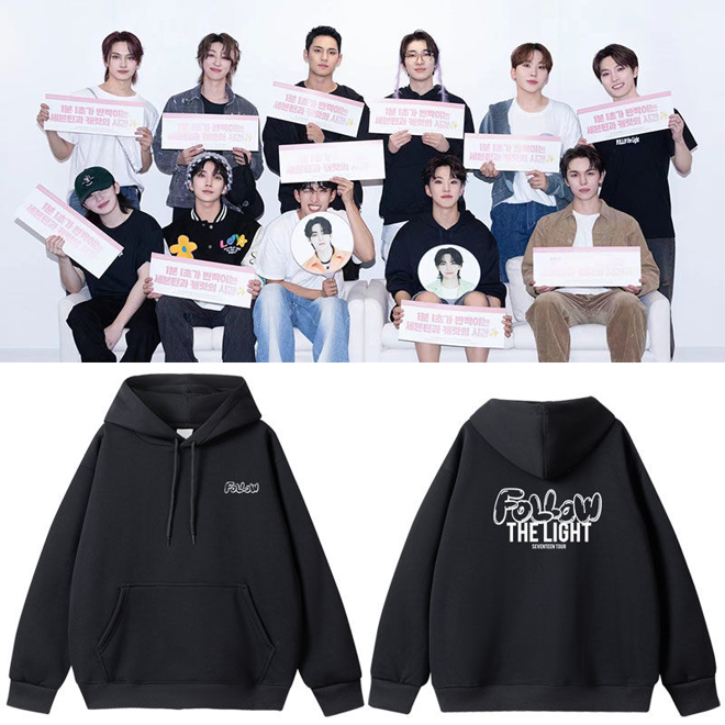 [PRE-ORDER] SEVENTEEN 2024 Follow The Light Hoodie