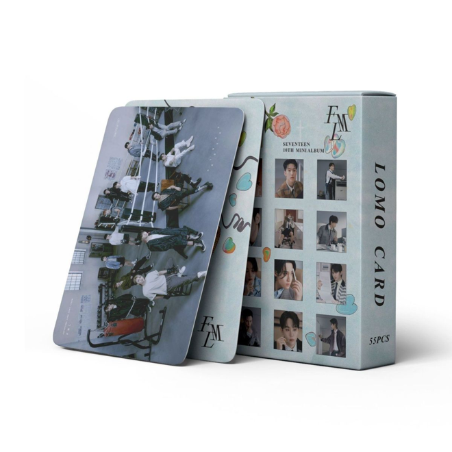[PRE-ORDER] Seventeen FML lomocards (55pcs)