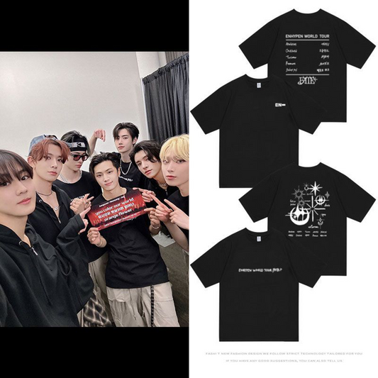 [PRE-ORDER] Enhypen FATE Plus in US t-shirt