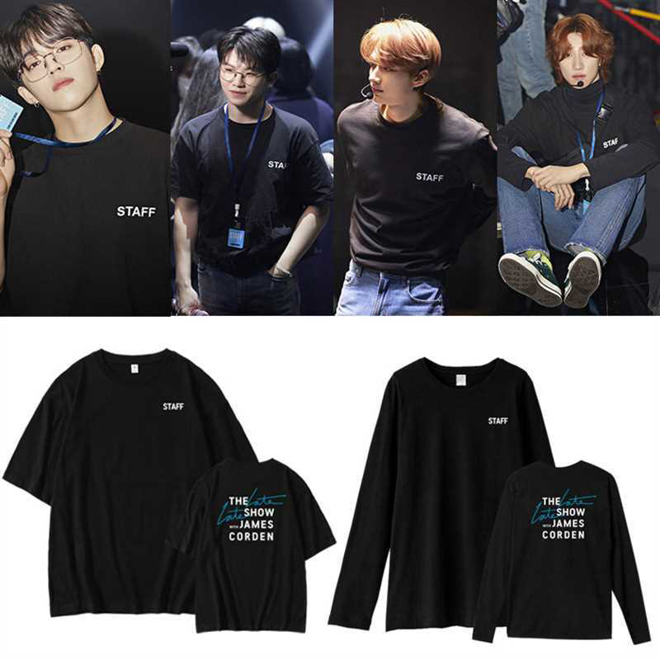 [PRE-ORDER] Seventeen 'Staff' The Late Late Show T-shirts & Sweatshirts