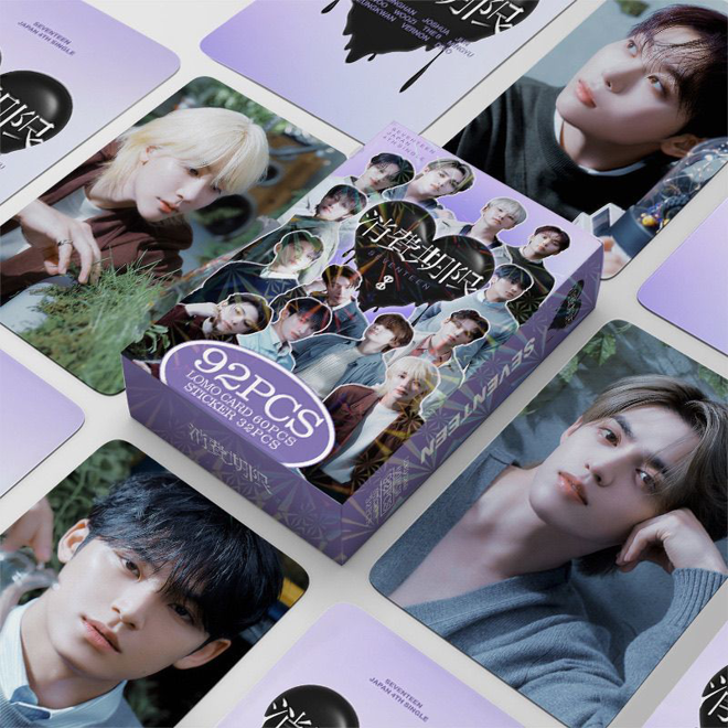 [PRE-ORDER] SEVENTEEN 4rth Japan Single lomocards (92pcs)