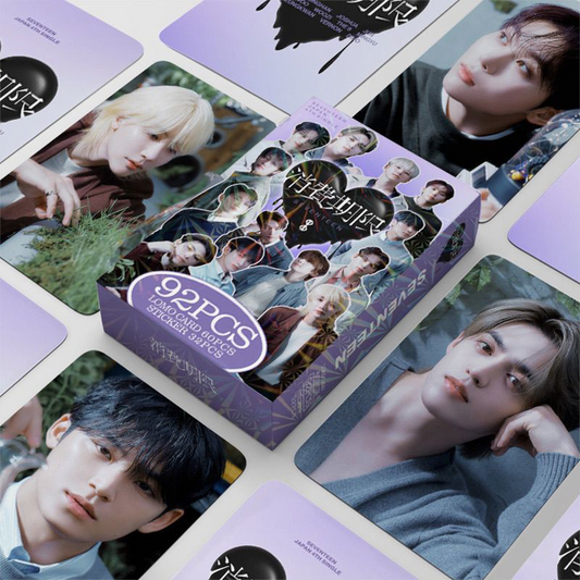 [PRE-ORDER] SEVENTEEN 4rth Japan Single lomocards (92pcs)
