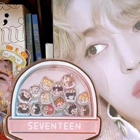 [PRE-ORDER] SEVENTEEN shake lightstick acrylic (seventeen membres movable)