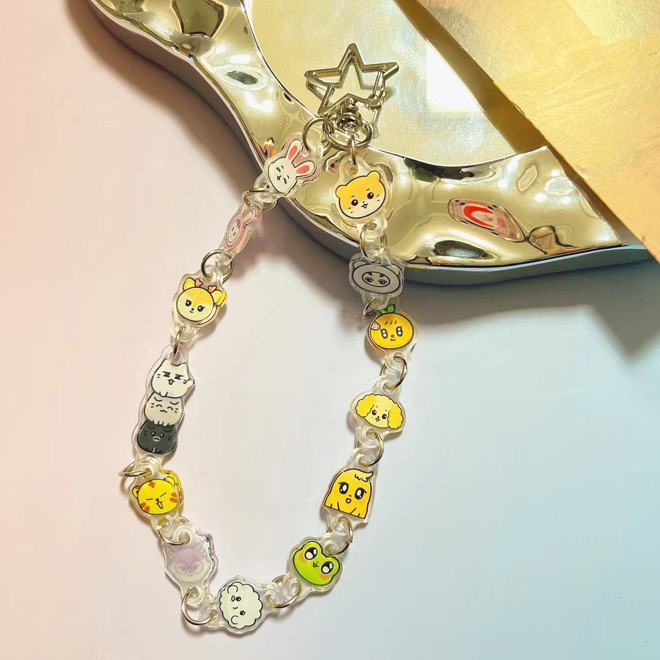 [PRE-ORDER] SEVENTEEN Characters Acrylic Phone Charm/Bag Keychain