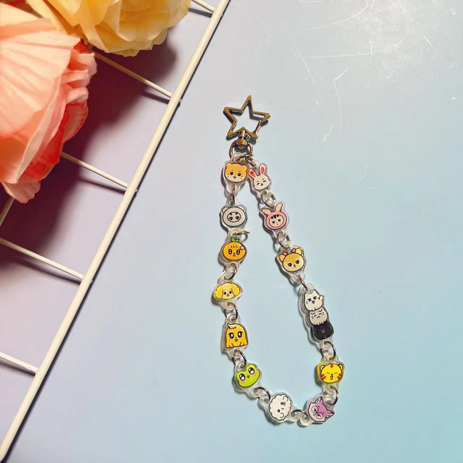 [PRE-ORDER] SEVENTEEN Characters Acrylic Phone Charm/Bag Keychain